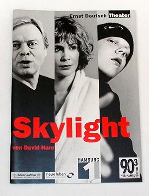 Programmheft SKYLIGHT von David Hare. Premiere 1. März 2001