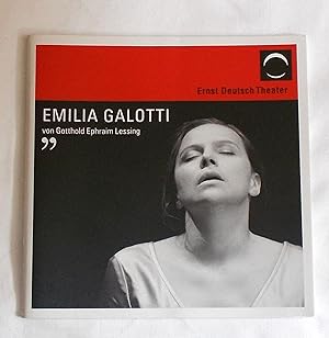 Programmheft EMILIA GALOTTI. Premiere 29. Mai 2008. Spielzeit 2007 / 2008