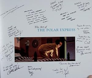 The Art of the Polar Express [INSCRIBED AND SIGNED 14 TIMES]