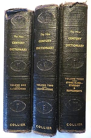 The New Century Dictionary of the English Language (3 volume set)
