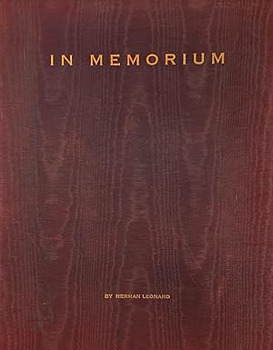 IN MEMORIUM BY HERMAN LEONARD - SIGNED AND NUMBERED PORTFOLIO OF TWELVE PRINTS LIMITED TO THREE H...