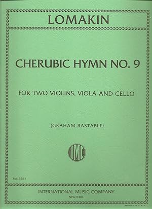 Lomakin: Cherubic Hymn No. 9 for Two Violins, Viola and Cello