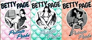 Betty Page Private Peeks, Vols. 2-4 (First Editions)