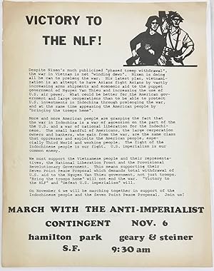 Victory to the NLF! [handbill]