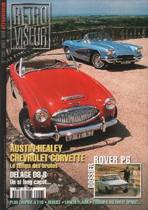 Revue rétroviseur n° 132 : dossier Rover P ; austin-healey chevrolet corvette