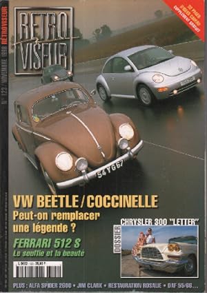 Revue rétroviseur n° 123 : dossier chrysler 300 VW beetle / coccinelle