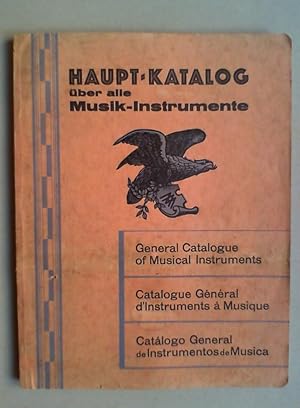 Haupt-Katalog über alle Musikinstrumente und deren Bestandteile (Katalog 25).
