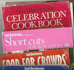 8 Good Housekeeping Cookery Supplements the Magazine.Titles Below.