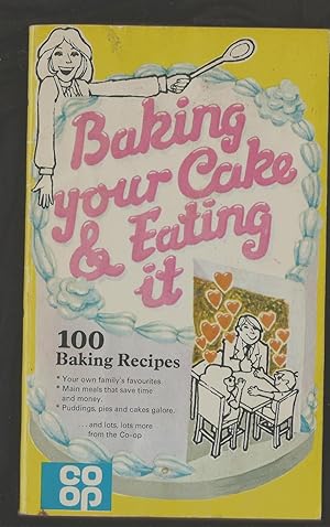 Baking Your Cake and Eating it. 100 Baking Recipes. Dr Who (Jon Pertwee) Interest