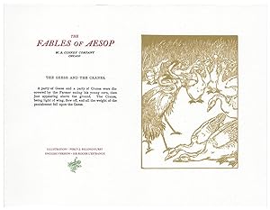 The Fables of Aesop: The Geese and The Crane