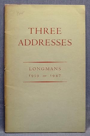 Three Addresses: An Essay In Publishing Ecology
