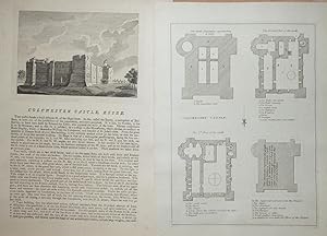The Antiquities of England and Wales - COLCHESTER CASTLE, ESSEX and PLANS