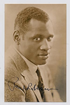 Photograph SIGNED, bust length, sepia toned, post card size, docketed 1933