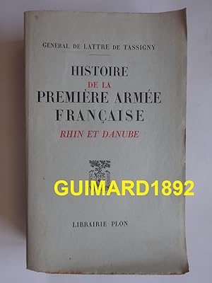 Histoire de la Première Armée française Rhin et Danube