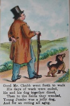 Funny Folks Album. Master Chubb and his Dog