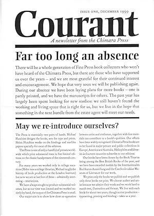 Courant: A Newsletter from the Chimaera Press