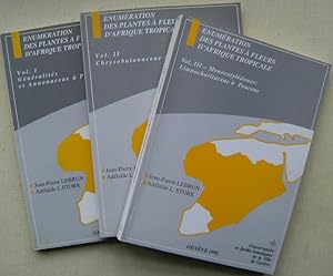 Enumeration des Plantes a Fleurs d'Afrique Tropicale - Volumes I, II & III