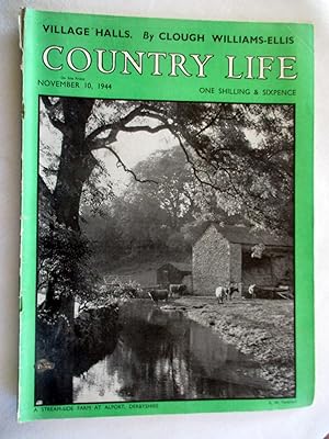 Country Life Magazine. 1944, November 10, Miss Patricia Mountbatten, Bourne Park in Kent (pt I). ...