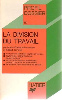 La division du travail - Marie-Christine Jammes