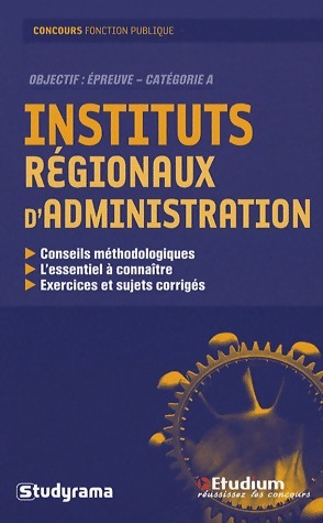 Instituts r gionaux d'administration. Cat gorie A - Collectif