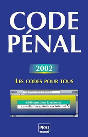 Code p?nal 2002 - Inconnu