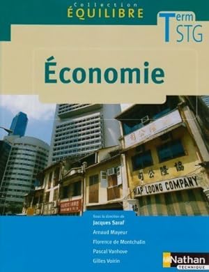 Economie Terminale STG - Jacques Saraf