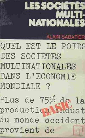 Les soci t s multinationales - Alain Sabatier