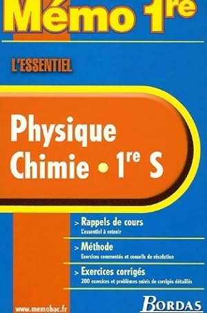 Physique-chimie 1?re S - Jean-Claude Paul