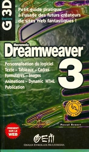 Dreamweaver 3 - Pascal Brunet