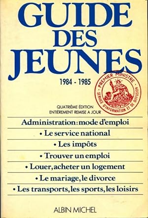 Guide des jeunes. 1984-1985 - Collectif