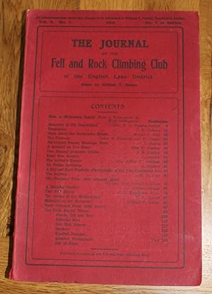 The Journal of The Fell & Rock Climbing Club of the English Lake District. Vol.3 No. 1. No.7 Of S...