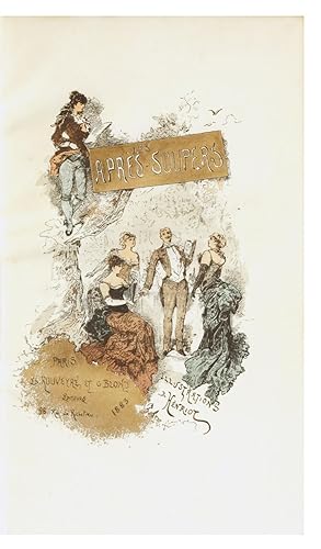 Les Après-Soupers, par L'auteur de Trois Dizains de Contes Gaulois, Illustrations de Henriot