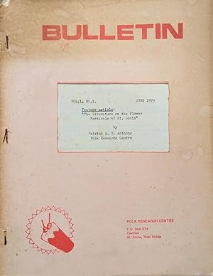 Folk Research Centre Bulletin Vol.1 No.1 June 1979