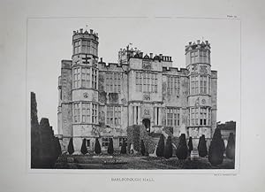 A Photographic Illustration of Barlborough Hall in Chesterfield, Derbyshire. Published in 1891.