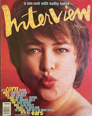 Andy Warhol's Interview August 1991 (Kathy Bates cover)