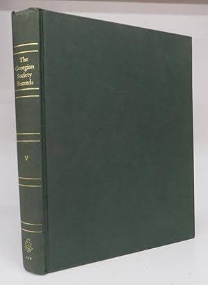 The Georgian Society Records of Eighteenth Century Domestic Architecture and Decoration in Dublin...