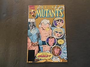 New Mutants #87 Mar 1990 Copper Age Marvel Comics