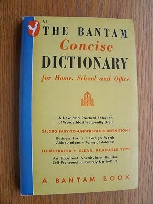 The Bantam Concise Dictionary for Home, School and Office # 61