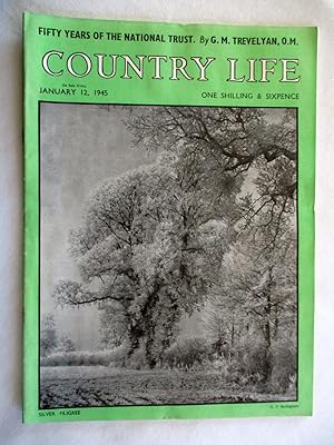 Country Life Magazine. 1945 January 12, Viscountess Clive, Castle Fraser Aberdeenshire, Furniture...