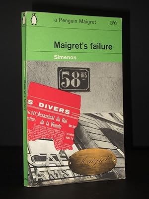 Maigret's Failure: (Penguin Book No. 2248)