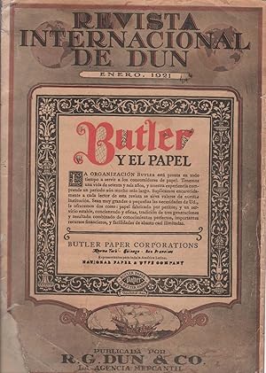 REVISTA INTERNACIONAL DE DUN. Volume XXXVI, No. 5 Enero 1921