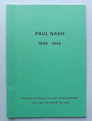 Paul Nash 1889-1946. Scottish National Gallery of Modern Art. Edinburgh July 19th to August 11th ...
