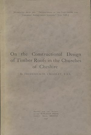 On the Constructional Design of Timber Roofs in the Churches of Cheshire
