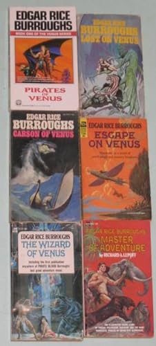 Venus series: book 1 "Pirates of Venus" book 2 "Lost on Venus" book 3 "Carson of Venus" book 4 "E...