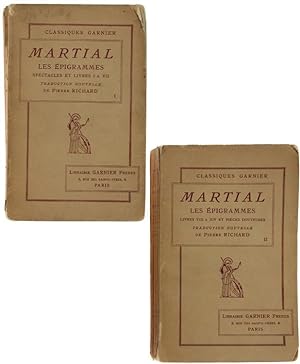 MARTIAL. LES EPIGRAMMES. Volume I:Spectacles et lLivres I à VII. Volume II: Livres VIII à XIV et ...