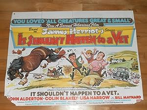 UK Quad Movie Poster: It Shouldn't Happen to a Vet. Based on James Herriot's Stories. 1979. Scree...