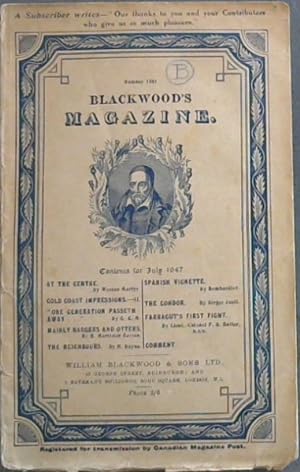 Blackwood's Magazine - July 1947 - No 1581
