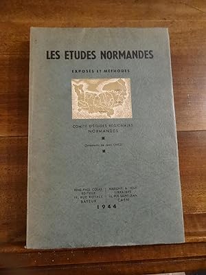 Les Études Normandes exposés et Méthodes. Ornements de Jean Chièze.
