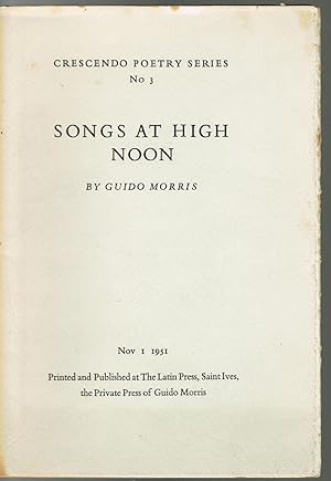 Songs at High Noon: Crescendo Poetry Series No.3