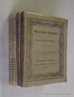 Beschreibung von Griechenland. Übersetzt von Carl Gottfried Siebelis u. (ab 1854) H(ans) Reichard...